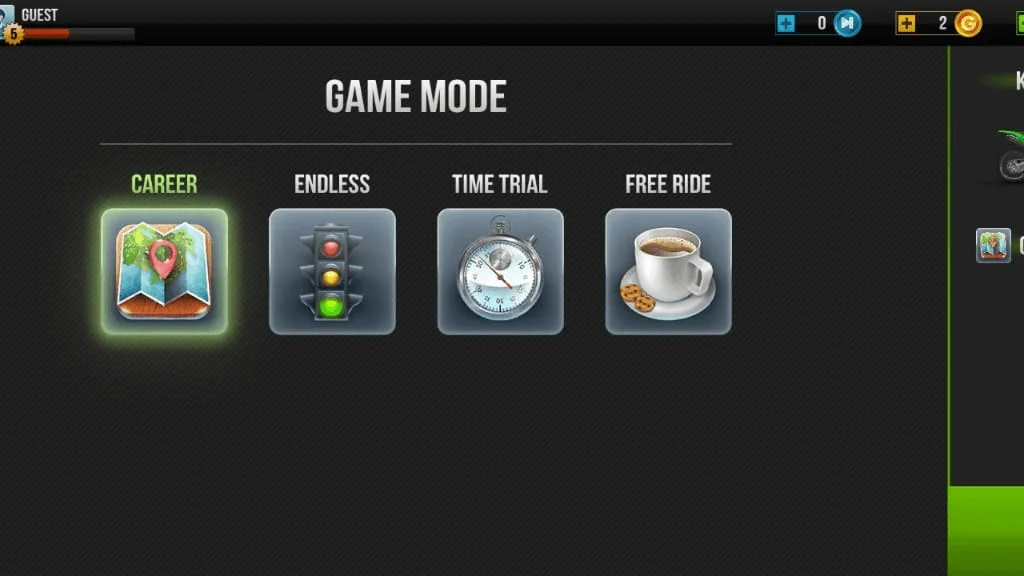 Traffic Rider Game Modes